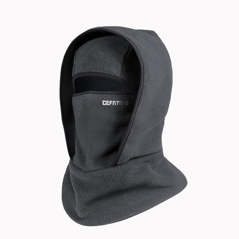 Outdoor Winter Warm Hat Neckband Integrated Cycling Mask Sports Ski Head Cover Neck Windproof Cold One-Piece Pullover Hat