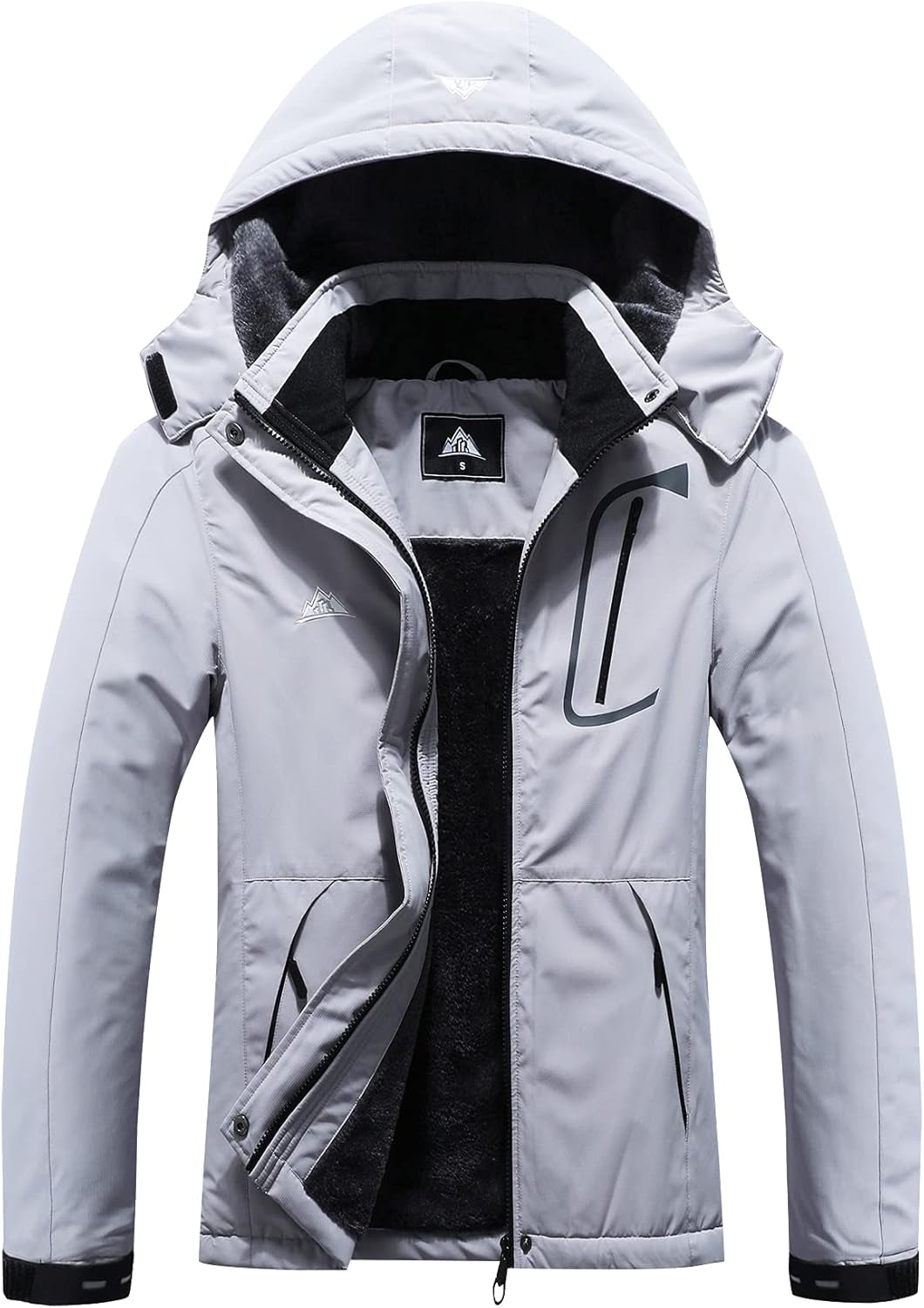 Women'S Waterproof Ski Jacket Warm Winter Coat Outdoor Windbreaker Hiking Snowboarding Jacket